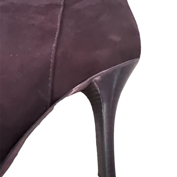 Antonio Melani Tall Knee-High Brown Simone Suede Leather Boots Size 7.5 - Picture 11 of 12